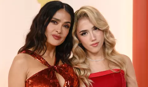 Salma Hayek, apariție rară alături de fiica sa, Valentina Paloma. Tânăra îi calcă pe urme în lumea filmului