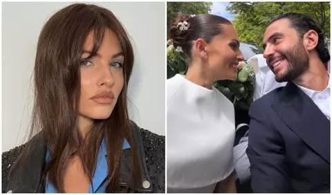 Thylane Blondeau, noi imagini superbe de la cununia civilă din Paris. "Cea mai frumoasă fată din lume" a strălucit în ziua nunții