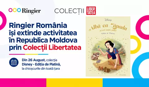 Ringier România își extinde activitatea în Republica Moldova și lansează colecția Disney - Ediția de Platină
