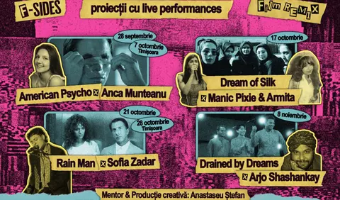 F-SIDES continuă seria Film RemiX la București și Timișoara