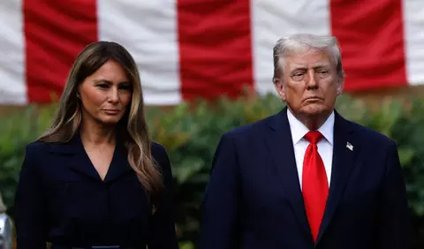 Donald Trump, moment stânjenitor cu soția lui, Melania Trump, la Casa Albă. Gestul care a devenit viral
