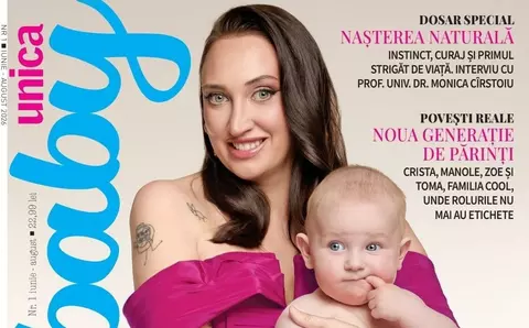 Ilona Brezoianu, pictorial exclusiv cu băiețelul ei, pentru BABY UNICA