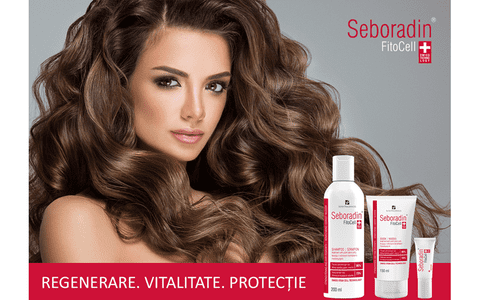 (P) Seboradin FitoCell – infuzie de hidratare de la rădăcină până la vârfuri