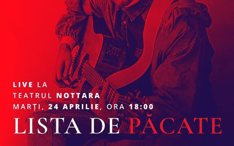 Liviu Teodorescu va susține primul său mare concert “Lista de pacate”