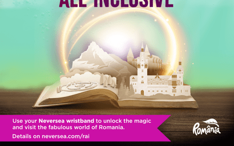 “ROMÂNIA ALL INCLUSIVE” - campania care deschide porțile României zecilor de mii de turiști străini ce ajung la UNTOLD și NEVERSEA!