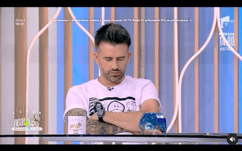 Florin Ristei a adormit în direct, la Neața cu Răzvan și Dani, și a fost filmat: „Ce te-a epuizat, mai precis?”