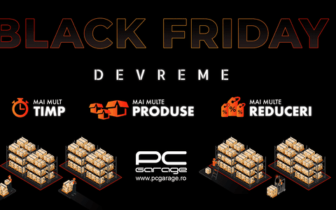 PC Garage anunţă  Black Friday “mai devreme”