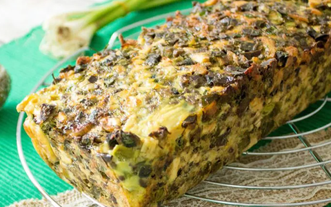 Rețetă de drob vegetarian cu linte și ciuperci
