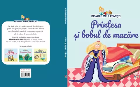 Prințesa și bobul de mazăre – ediția nr. 15 din colecția Primele mele povești