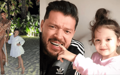 Bianca Drăgușanu și Victor Slav și-au însoțit fiica în prima zi de școală: „Am mari emoții”. Sofia, de mână cu ambii părinți