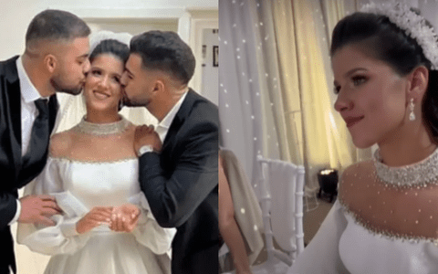 Geta Sterp a izbucnit în lacrimi la nunta ei. Momentul care a făcut-o pe sora lui Culiță Sterp să plângă