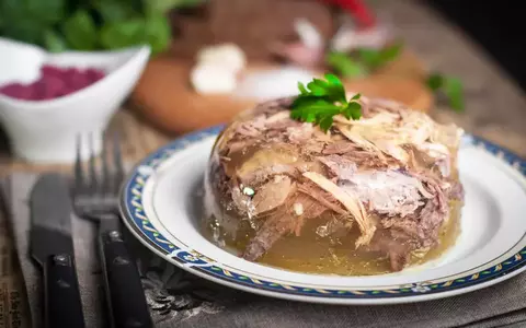 Rețetă de piftie de porc