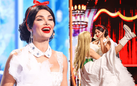 Alina Pușcaș și Eliza Natanticu s-au sărutat pe scena iUmor: „S-au lipit foile de poveste!”
