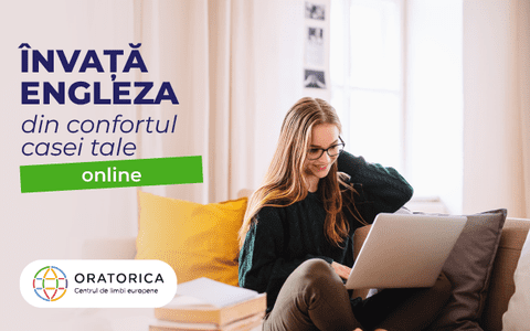 Învață engleza online cu Oratorica!