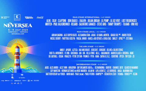 Lineup complet la Neversea și programul pe zile pentru cel mai așteptat festival de pe plajă, din Europa