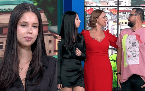 Cum a reacționat Cătălin Măruță, în direct, când fiica Andreei Marin și-a făcut apariția în emisiunea lui de la PRO TV: „Când a intrat Violeta am simțit nevoia să mă îndrept...”