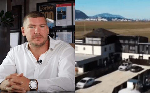 Vila de peste 1 milion de euro a lui Călin Donca ar fi fost ridicată ilegal. Procurorii au efectuat percheziții la casa afaceristului, din Brașov: „El nu a declarat acel imobil, figurează cu restanțe”