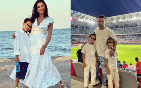 Claudia Pătrășcanu și Gabi Bădălău, împreună la aniversarea fiului lor: „A stat câteva ore cu cei mici. I-am dus de mâncare...” / Gabriel a împlinit 9 ani și a fost vizitat de tatăl lui, la Constanța