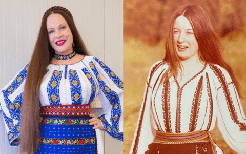 Cum arăta Maria Dragomiroiu la începutul carierei. Era o adolescentă de o frumusețe rară și avea părul la fel de lung