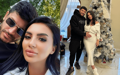 Cine este și cum arată soția lui Cristi Tănase. Adina Maria lucrează ca make-up artist și e însărcinată cu primul lor copil