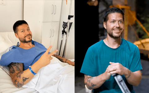 Jorge s-a operat la genunchi, pentru a doua oară, după accidentarea de la Survivor All Stars. Cum se simte acum: „Sunt pe patul de spital. Mi-a zis doctorul că...”