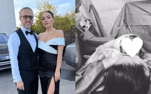 Ce nume au ales Laurențiu Reghecampf și Corina Caciuc pentru cel de-al doilea fiu: „Rezultatul iubirii dintre noi”. Imagine emoționantă cu nou-născutul și fratele Liam