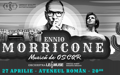 O reîntâlnire muzicală remarcabilă: “Ennio Morricone. Muzică de Oscar”pe 27 aprilie