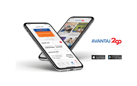 Descoperă campaniile CardAvantaj prin aplicația AVANTAJ2go