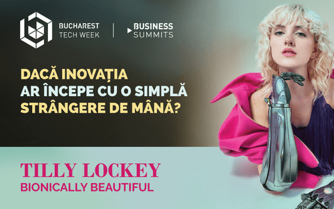 Tilly Lockey, influencerul cu brațe bionice, vine la Bucharest Tech Week