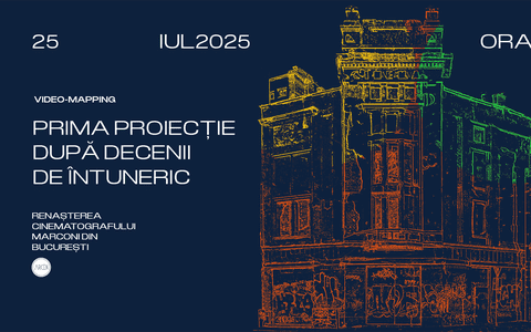 ARCEN redǎ o nouă viațǎ CINEMATOGRAFULUI MARCONI din București