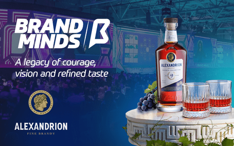 Alexandrion, Brâncoveanu Vinars și Domeniile Alexandrion Rhein 1892, parteneri exclusivi ai BRAND MINDS 2025