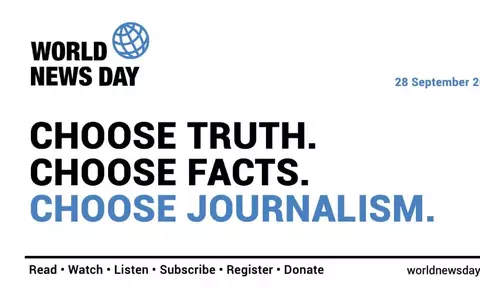 Apel pentru apărarea colectivă a jurnalismului. Ce trebuie să știi despre World News Day 2025. #HoldTheLine