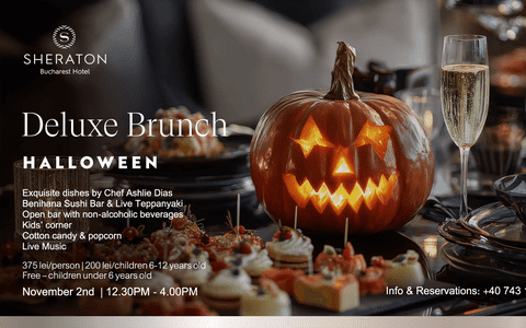Sheraton Bucharest Hotel dă startul sezonului festiv: de la brunch-uri tematice la un Revelion inspirat de New York-ul anilor '20 