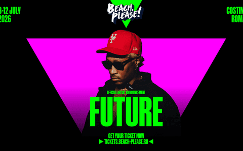 Beach, Please! anunță un nou headliner: Future, un superstar internațional, urcă pe scena ediției 2026