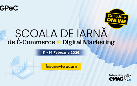 Dan Ariely, Avinash Kaushik, Mark Schaefer și Andy Crestodina sunt printre primii speakeri anunțați la Școala de Iarnă GPeC 11-14 Februarie 2026