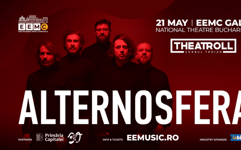 EEMC Gala 2026: concert Alternosfera la Teatrul Național din București, pe 21 mai
