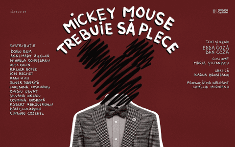 Teatrul EXCELSIOR anunță premiera spectacolului itinerant MICKEY MOUSE TREBUIE SĂ PLECE, un traseu performativ prin culisele unui liceu aflat în pragul imploziei