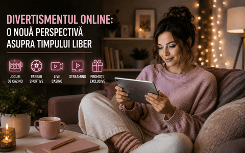 Divertismentul online: o nouă perspectivă asupra timpului liber