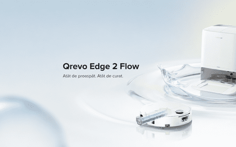 Roborock lansează în România noile Qrevo Edge 2 Flow și Qrevo 2 Pro