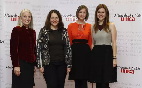 Leslie Hawke si Melania Medeleanu au vorbit despre voluntariat