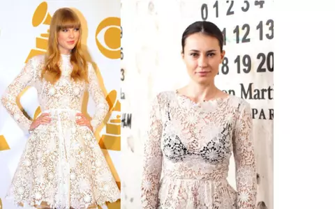 Roxana Voloseniuc si Taylor Swift, in aceeasi rochie 