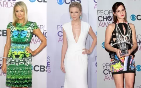 [FOTO] Cum s-au imbracat vedetele la People's Choice Awards 2013
