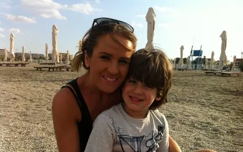 Diana Munteanu Niculescu, în vacanţă la Mamaia, împreună cu familia