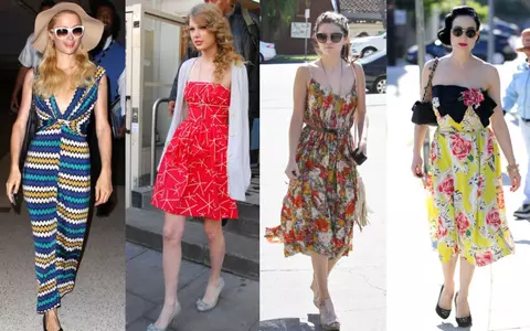 MODA: Vezi ce rochii de vară preferă vedetele în timpul liber!