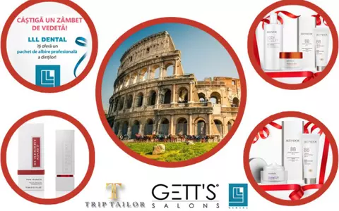 Câştigă un city break la Roma sau alte super premii!