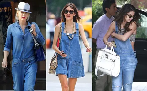Salopeta din denim, perfectă pentru primăvară-vară. Cum o poartă vedetele!