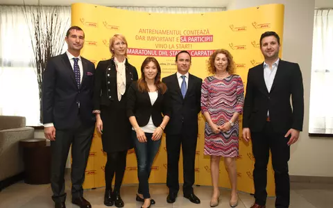 Sportivele Violeta Beclea-Szekely, Monica Iagăr, Otilia Bădescu si Monica Roşu susţin  Maratonul DHL Ştafeta Carpaţilor 