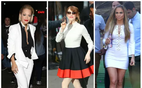 Vedetele de la Hollywood strălucesc în alb. Vezi ce combinaţii fac! 