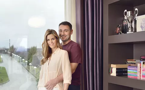 Acasă la Letiţia şi Dinu Pescariu - FOTO 