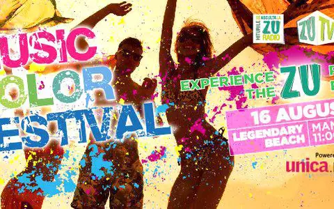 CONCURS ANULAT: Câştigă o invitaţie dublă la Holi Music Color Festival în Mamaia